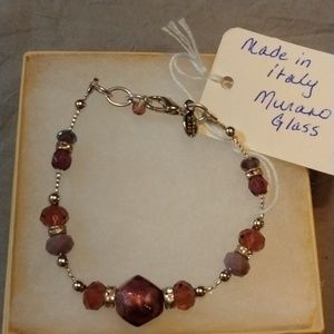 Murano glass bracelet